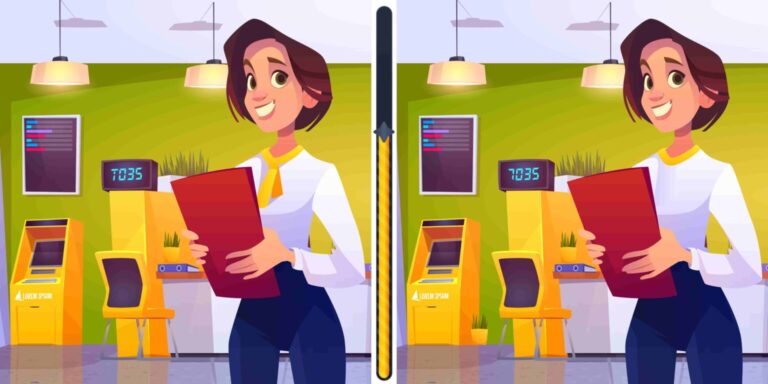 Observation game: accept the challenge and find the 3 differences in record time! Test your visual acuity now!